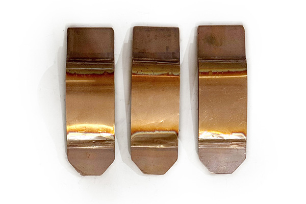 Copper tape soft connection