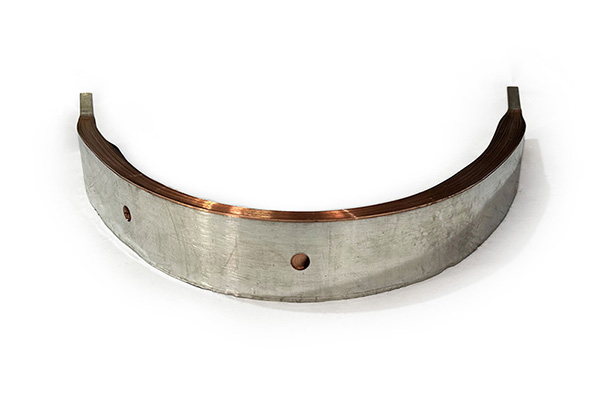 Copper tape soft connection