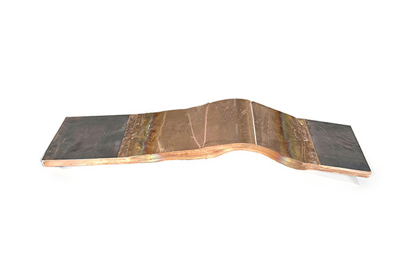 Copper tape soft connection