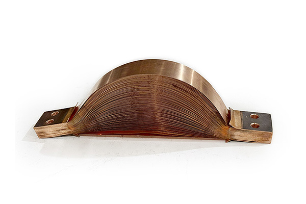 Copper tape soft connection