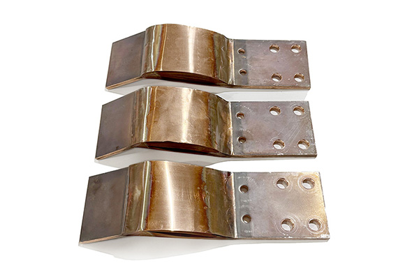 Copper tape soft connection