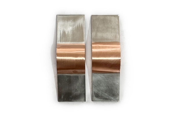 Copper tape soft connection